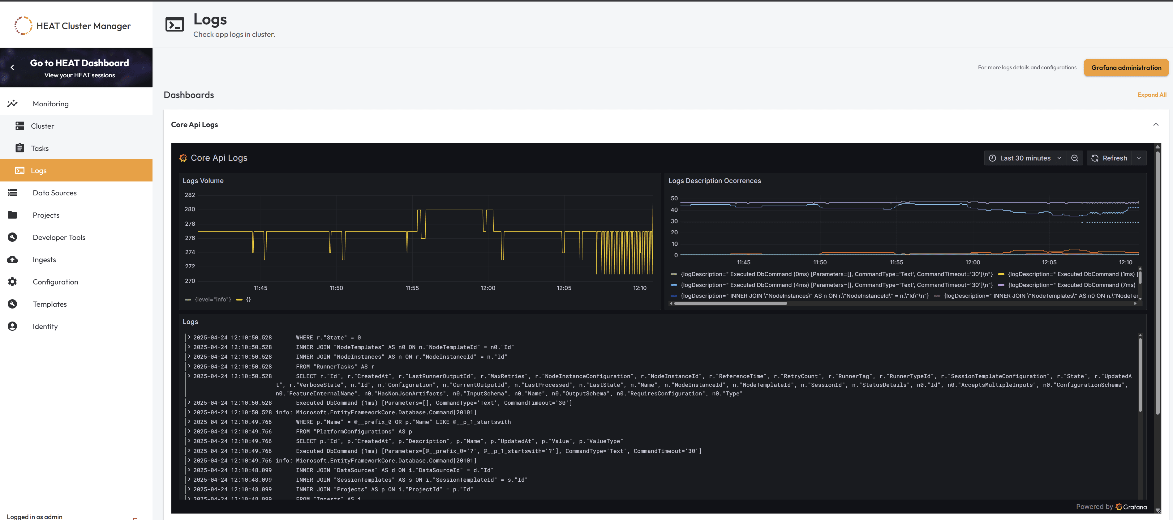 ClusterManagerDashboard